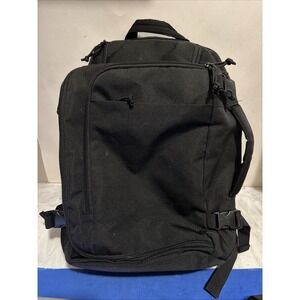 Light Flight 4 Pocket Backpack Black 17" Bag Storage